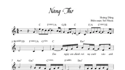 Nàng Thơ Sheet Đệm Hát